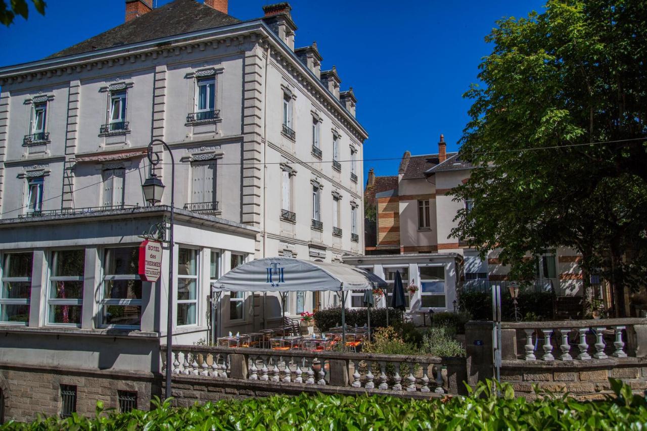Hotel Des Thermes Bourbon-lʼArchambault Екстериор снимка